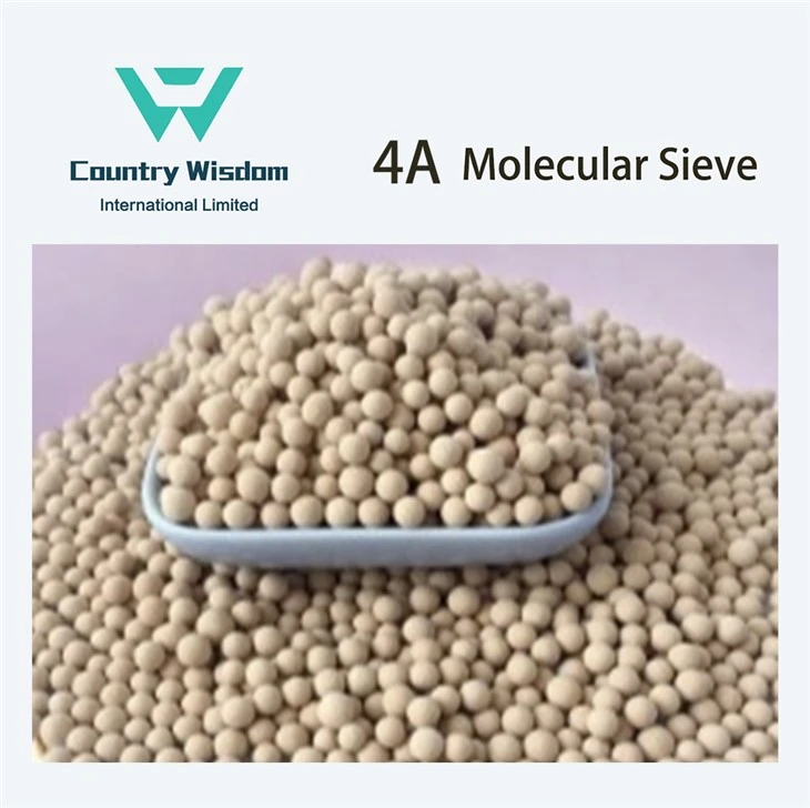 4A Molecular Sieves Adsorbents siv los tshem tawm cov ntxhiab tsw ntawm cov pa roj thiab kua