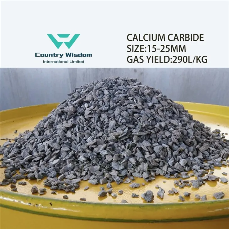 Calcium Carbide 15-25mm Cac2 Ua Calcium Cyanamide