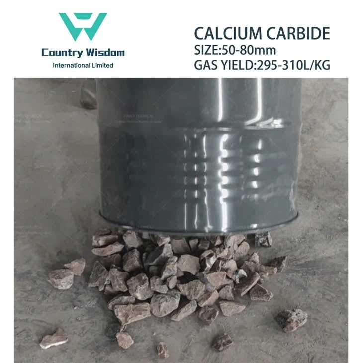 Grey Calcium Carbide 50-80mm For Acetylene Gas