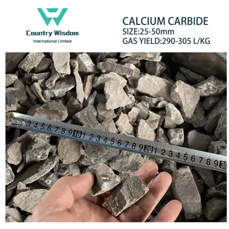 Manufacture Calcium Carbide 50/100kg Iron Drum Industrial Grade