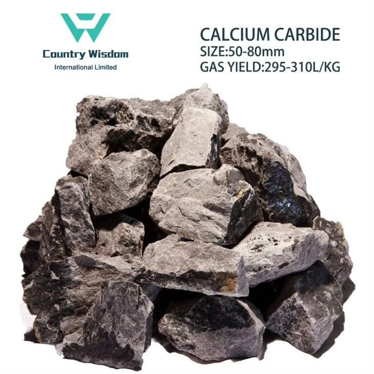 Most Competitive 50-80mm Calcium Carbide Price in Iron Drum