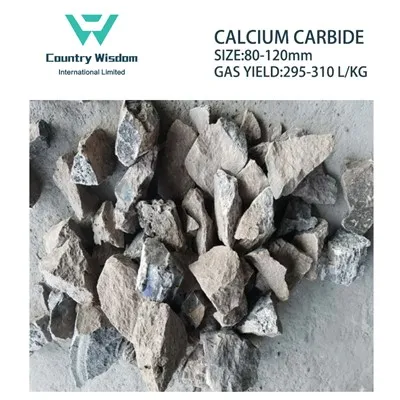 80-120 hli Calcium Carbide 50kg/100kg Nruas Rau Acetylene Gas