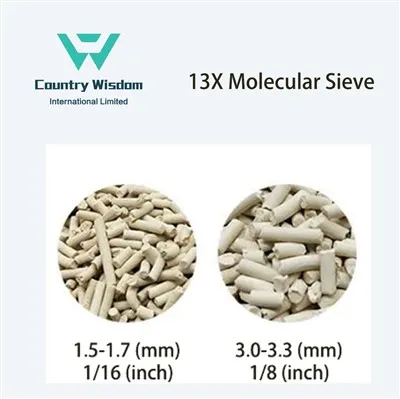 Siab Zoo 13X Molecular Sieve Rau Gas Purification Desiccant